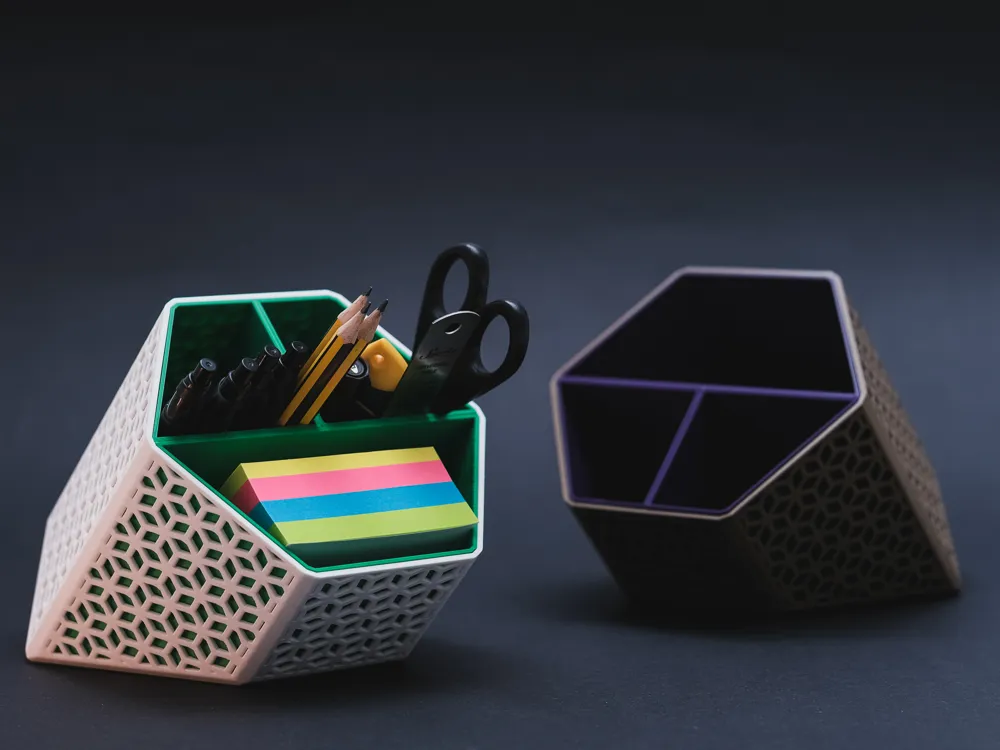 Hexagon Desk Organizer